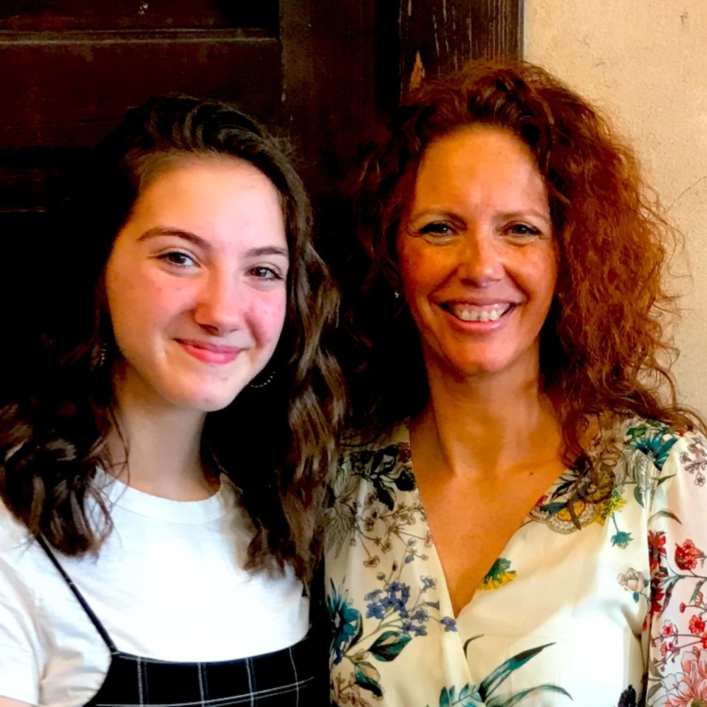 Mom and daughter Heather and Zyan